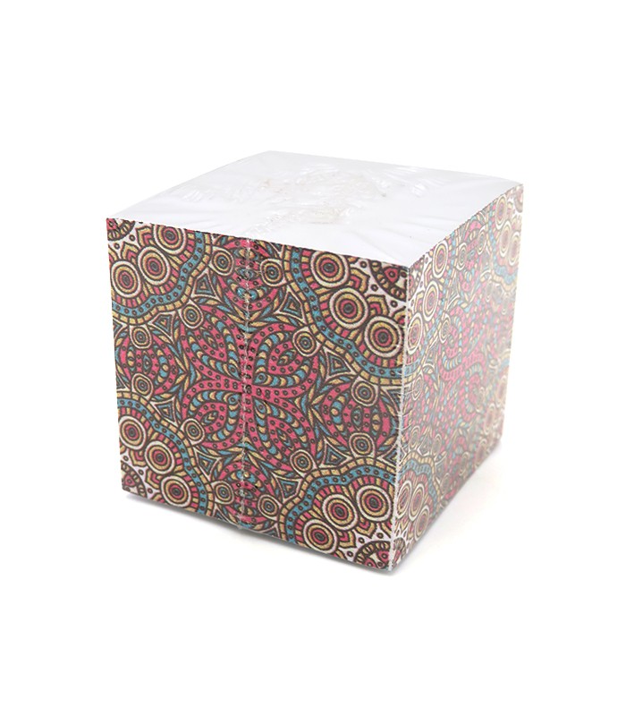 Bloc cubes 5x5x5cm repositionnable 6 visuels R.088  XXX