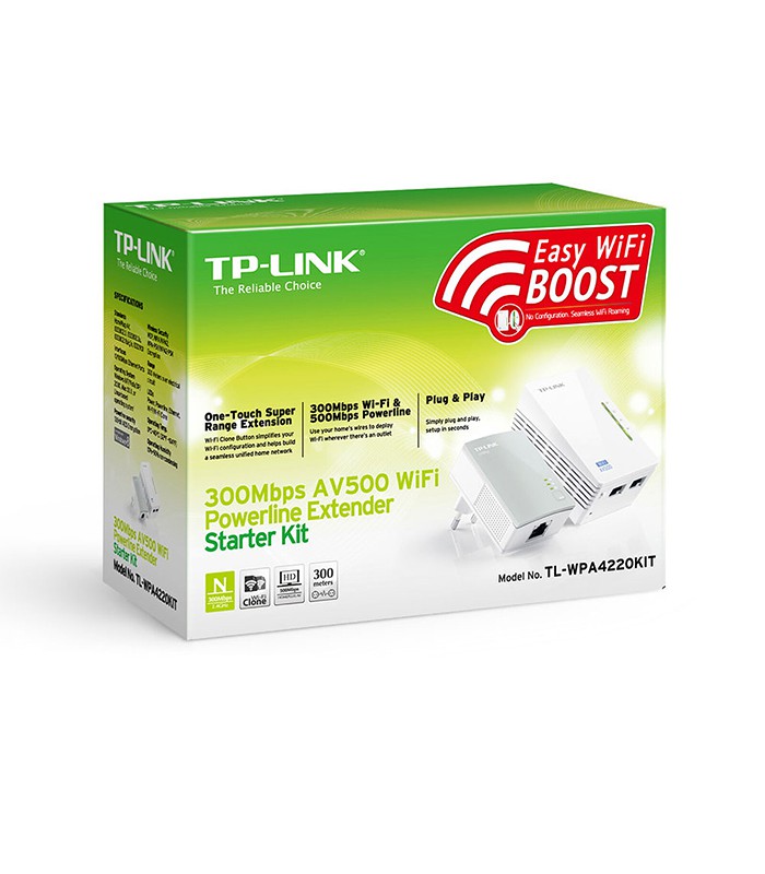 Kit CPL WIFI TP-Link TL-WPA4220  R.TL-WPA4220_KIT