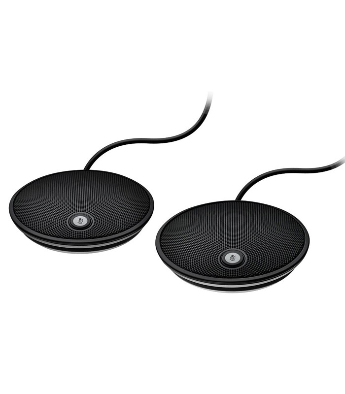 2 microphones extension Vidéoconférence Logitech 989-000171 