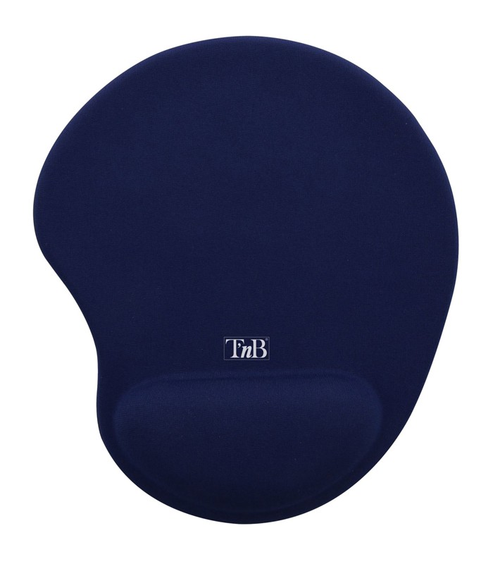 Tapis souris ergonomique TNB avec repose poignée bleu foncé