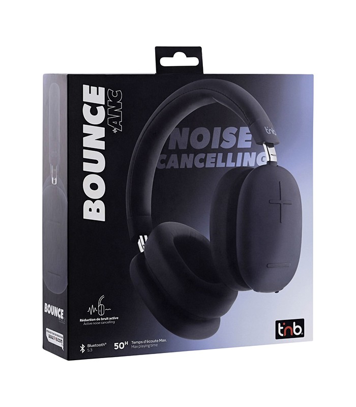 Casque sans fil Bounce Max-Bleu foncé TNB Bluetooth