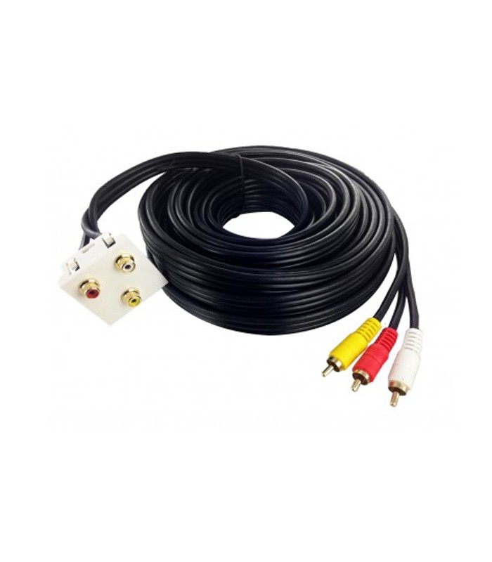 Plastron 45x45 RCA / F 10m 