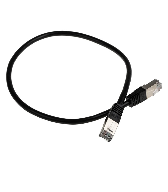 Cable réseau RJ45 CAT6 0.5m Noir