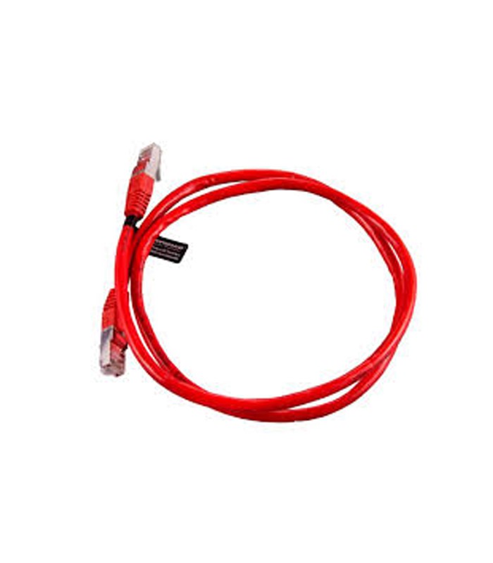 Cable réseau RJ45 CAT6 0.25m ROUGE FTP-Surmoulé