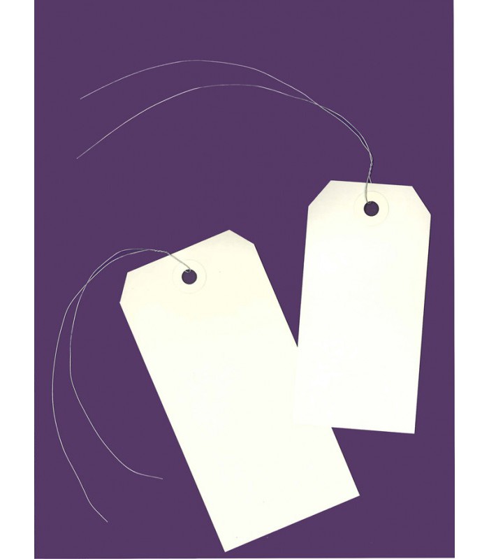 Etiquettes fil de fer 120 x 60 mm R.75-410