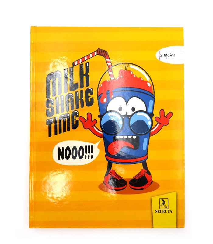 Cahier 17x22 seyès texte 100 pages spirales 70g R.8613XXX