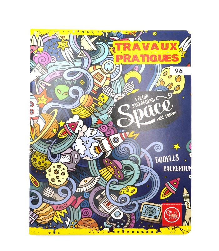 Cahier 17x22 travaux pratiques 48p.S.+48p.U piqûre R.ER32540