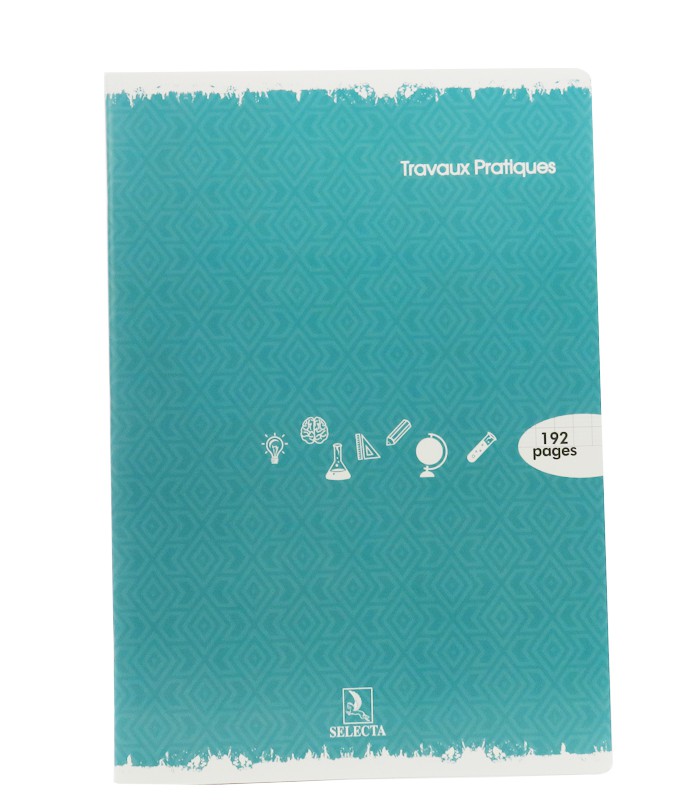 Cahier A4 travaux pratiques 96p.S+96p.U piqûre 60g+90g R.EX32655A