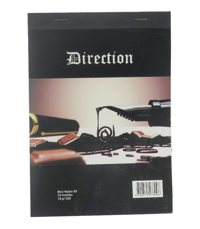 Bloc notes A5 21x14,8 70g Direction R.47809 AO