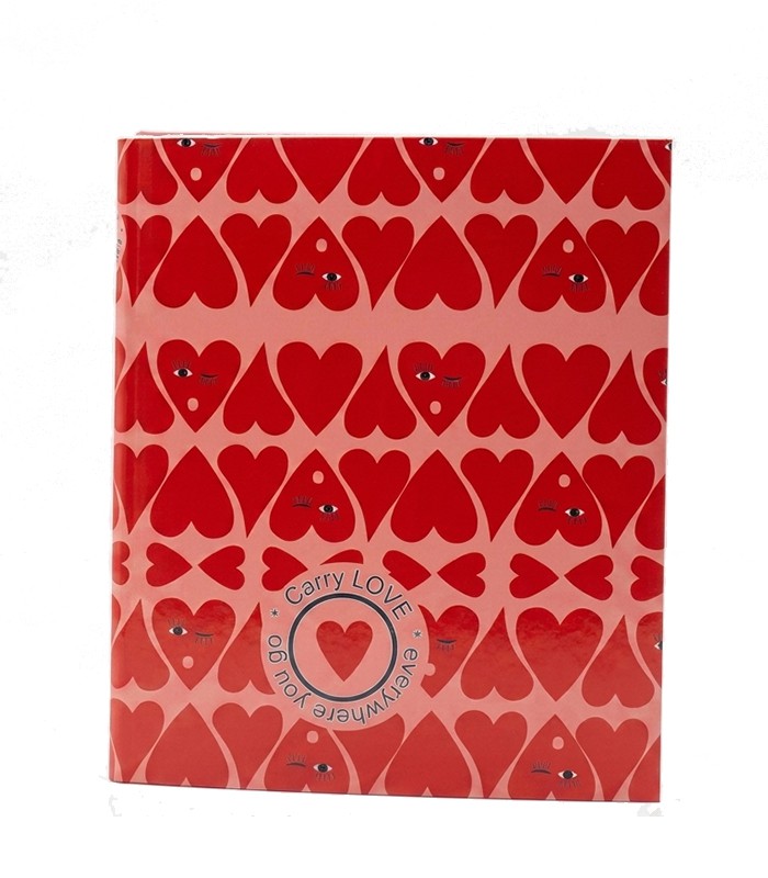 Classeur A4 4 anneaux dos 30 b'log hearts R.131215