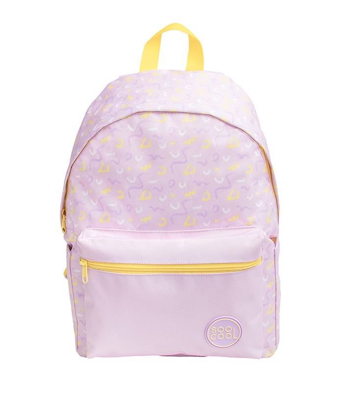 Sac à dos grand modèle soocool rose R.124996