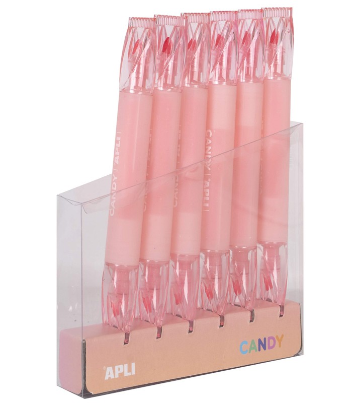 Surligneur rose double pointe candy R.18274XXX