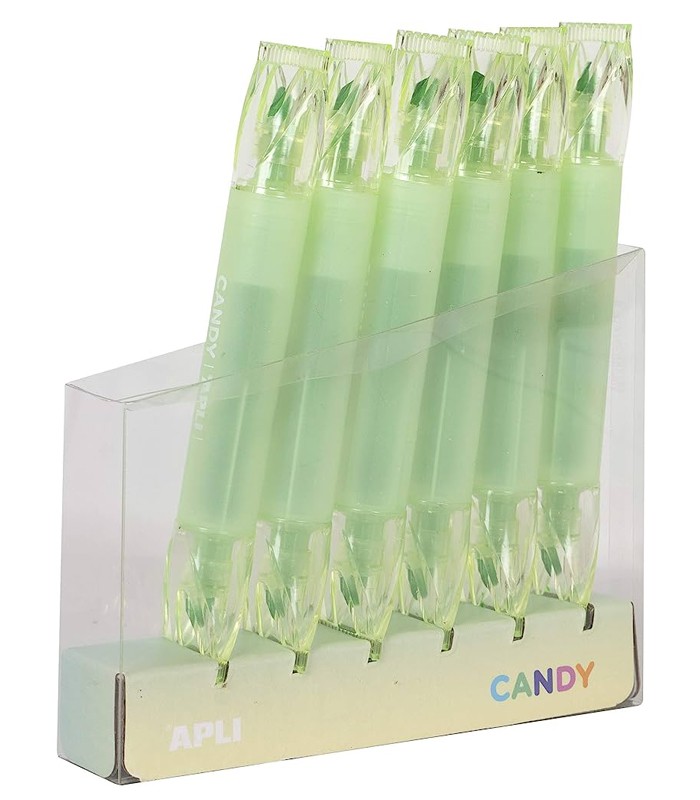 Surligneur vert double pointe candy R.18278XXX