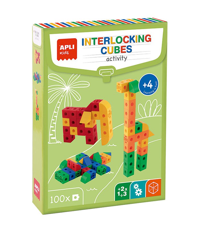 Jeu de construction cubes de connexion R.19161