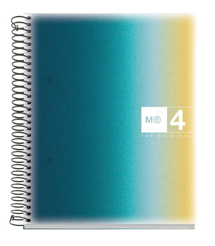 Cahier A5 notebook 5x5 120 pages PP aurora iceland R.MR4099XXX