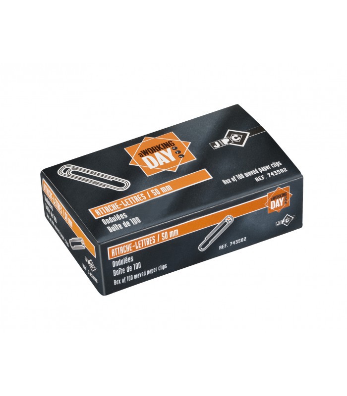 Trombone 50 mm ondulé boîte de 100 R.FTB500073