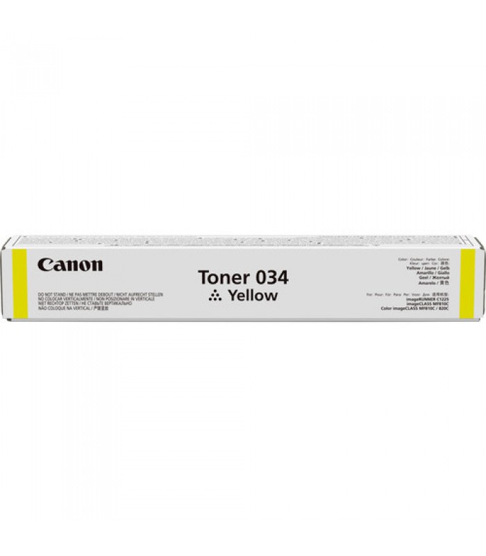 Toner Canon 034 Jaune IRC1225/C1225IF (7.300 pages)