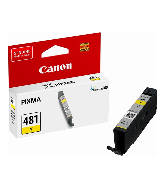 Cartouche Canon jaune CLI-481 Y p/TS9540 (200 pages)