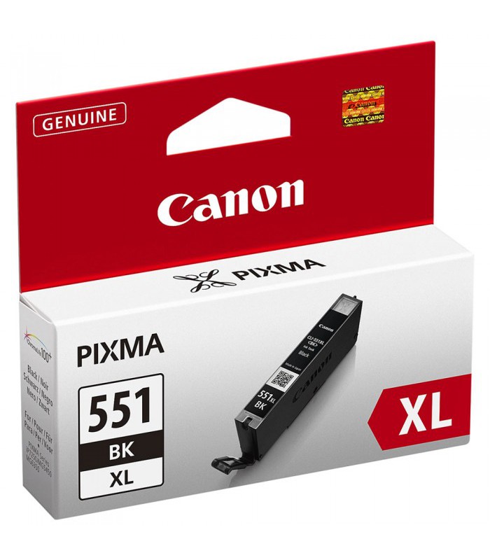 Cartouche Canon Noire CLI-551BK XL IX 6850 (5.000 p) R.6443B001  XXX