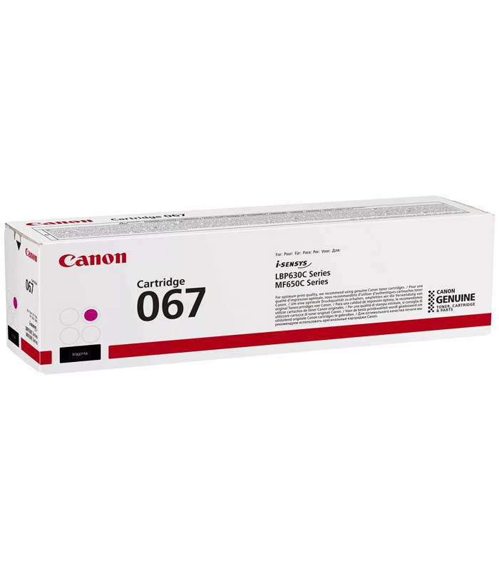 Toner Canon 067 magenta (1.250 pages) p/MF630/650 série