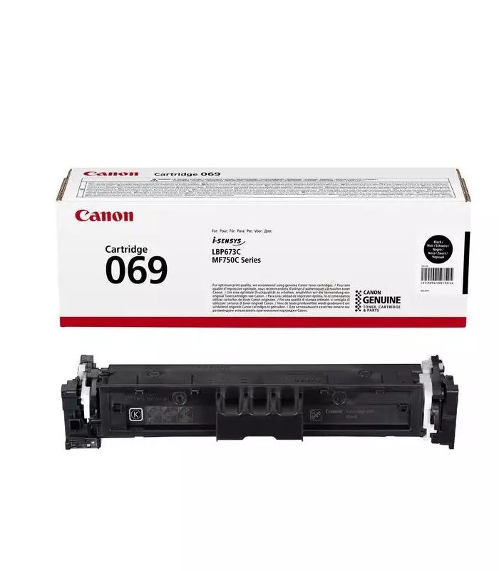 Toner Canon 069 noir (2.100 pages) p/MF750 série