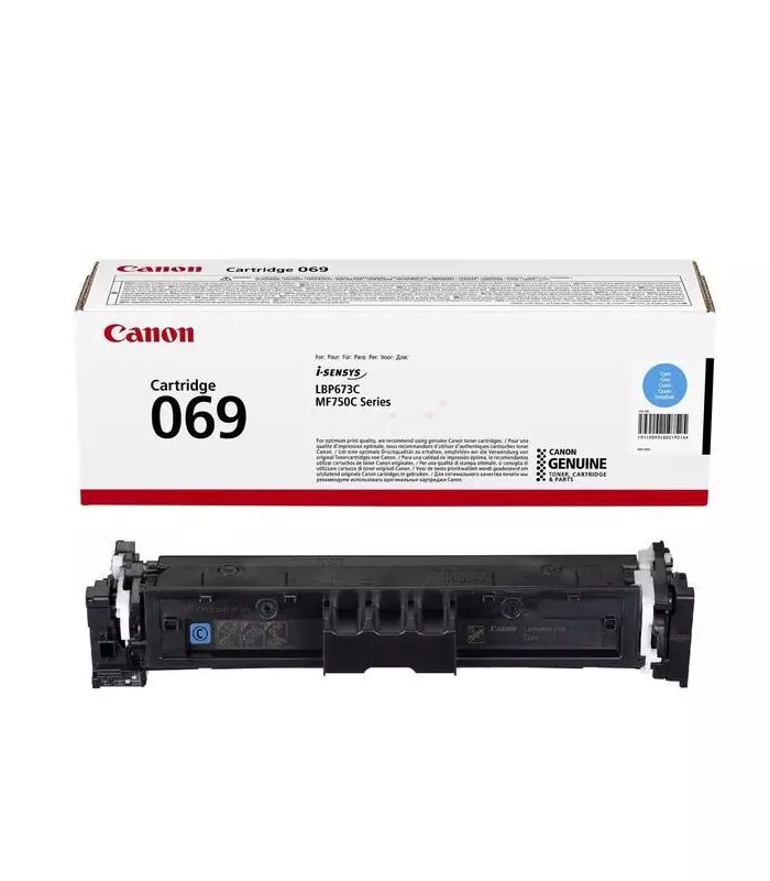 Toner Canon 069 cyan (1.900 pages) p/MF750 série