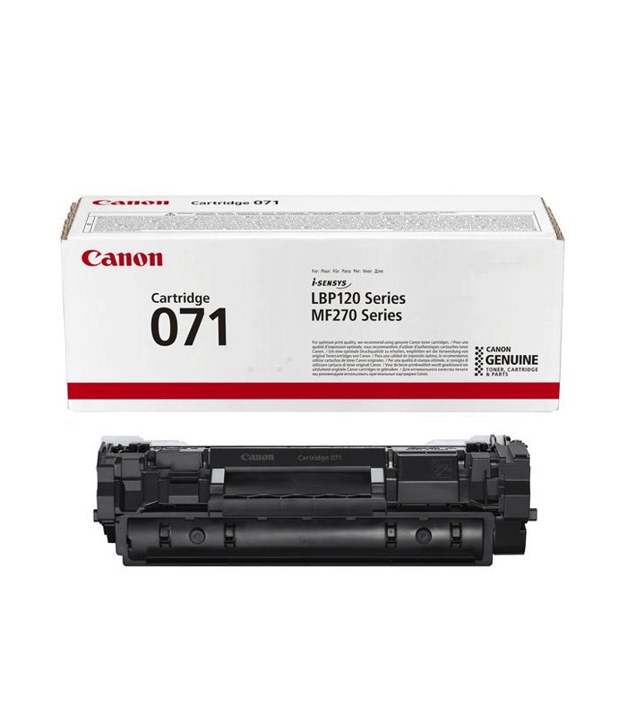 Toner Canon 071 noire LBP120/MF270 série (1.200 pages)