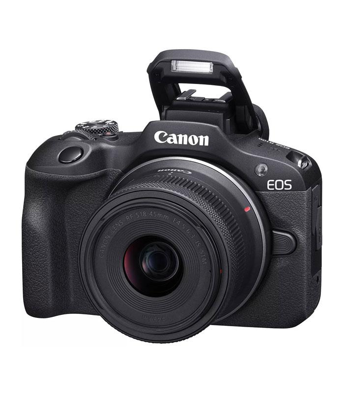 Appareil photo numérique Canon EOS R100 optique 18x55 noir LAN