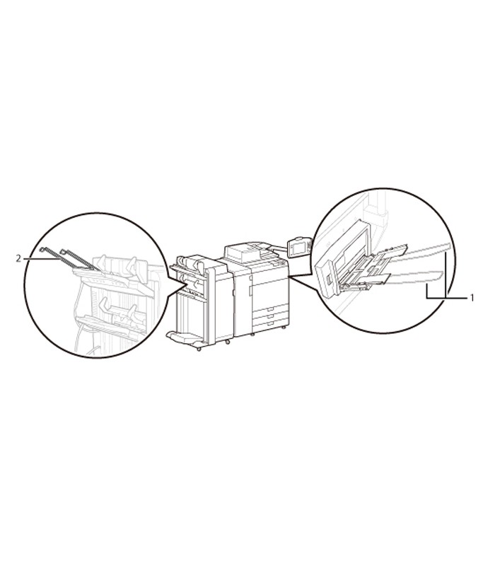 Plateau pour support long Canon B1 p/C850