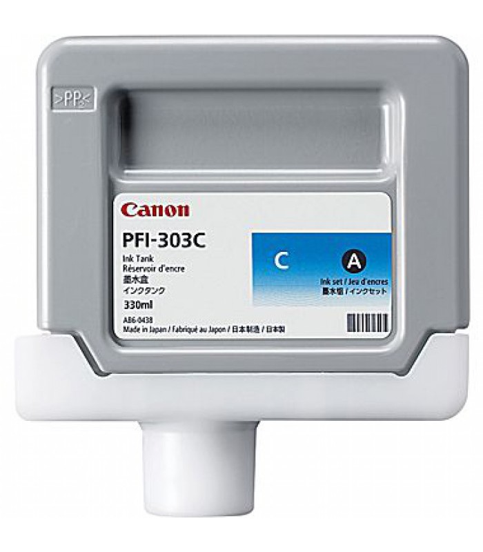 Cartouche encre PFI303 - 330ml - Cyan    IPF815&825