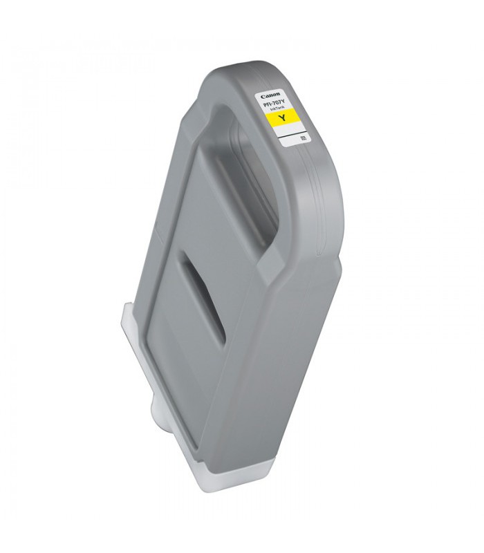 Cartouche encre PFI 707 Y Jaune - 700 ml  p/IPF830/840/850
