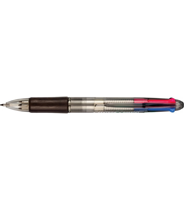 Stylo bille 0.7mm grip 4 couleurs quartet R.80126  XXX