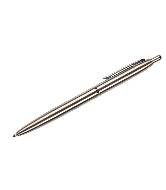 Stylo bille 0.7 mm bleu argent métal R.80536  XXX 