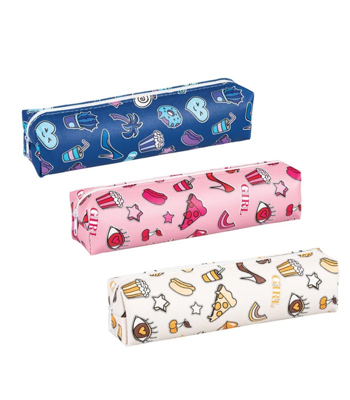 Fourre-tout 210x55x40mm dessins assortis R.89959
