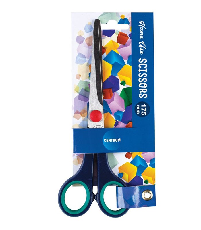 Ciseaux 17.5cm bleu/vert R.80241