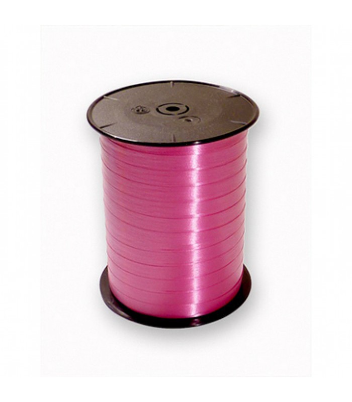 Bolduc 500m x 7mm rose foncé bobine lisse R.601703 C  