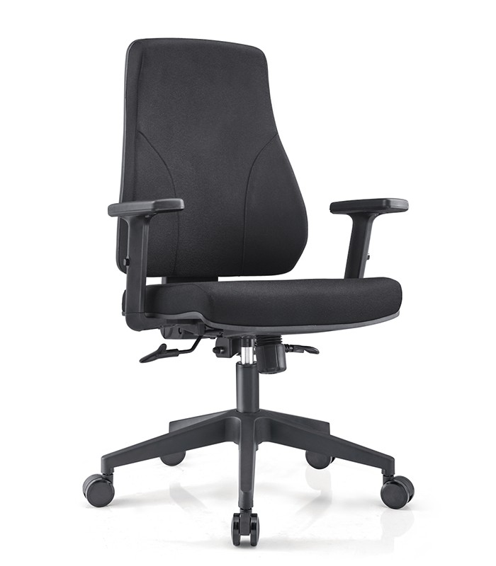 Fauteuil opérateur LOBSTER tissu noir 