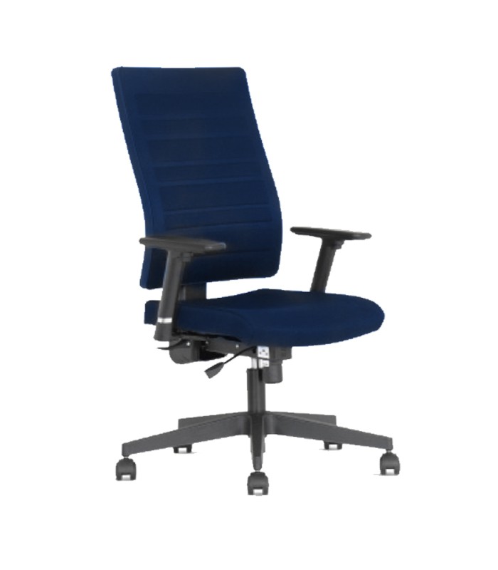 Fauteuil opérateur TAKTIK PLUS tissu bleu  XXX