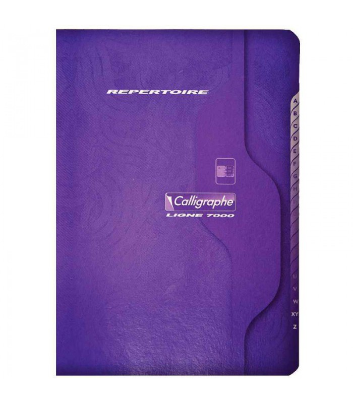 Répertoire 9x14cm 5x5- 96 pages piqûre 70g R.821C