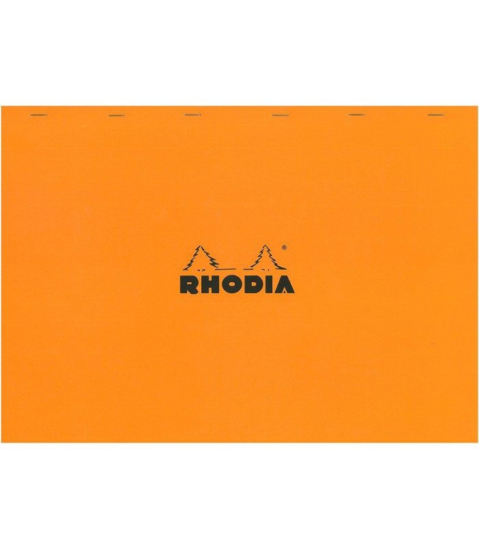 Bloc rhodia 42x31,8cm quadrillé 5x5 80 feuilles 80g R.38200C