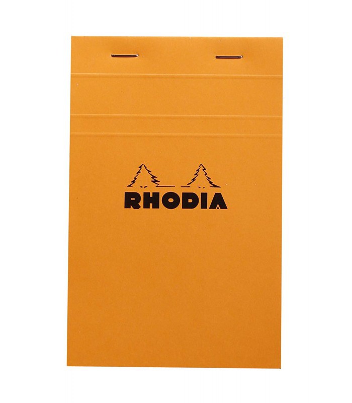 Bloc rhodia 11x17cm N°14 quadrillé 5x5  80 feuilles 80g R.14200C