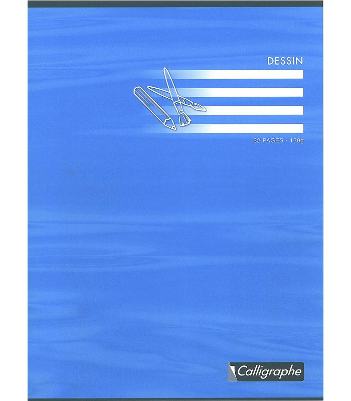 Cahier 24x32 dessin 32 pages 120g R.7553C
