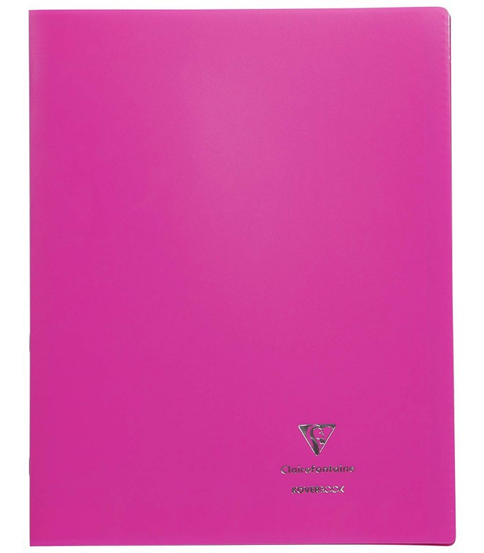 Cahier 24x32 seyès 96 pages koverbook PP à rabat. 90g R.981401C