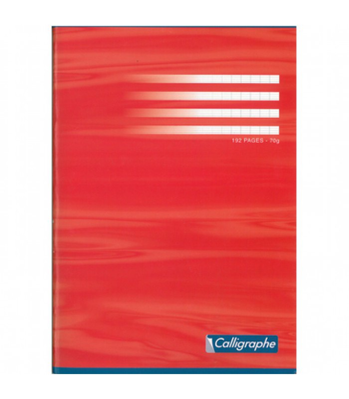 Cahier A4 seyès 192 pages piqûre 70g R.7143C