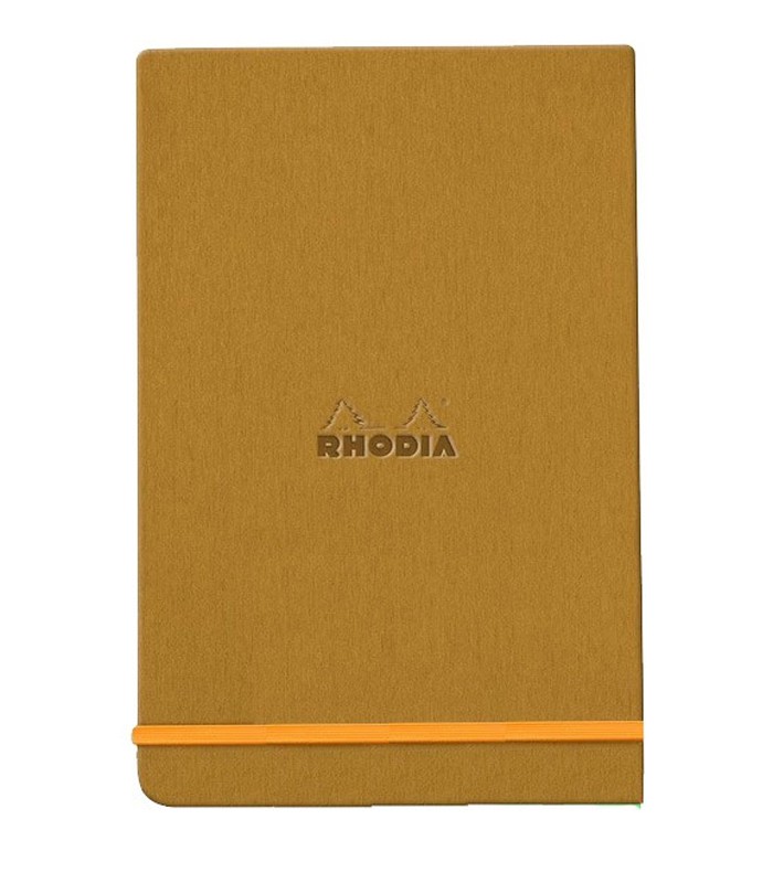 Bloc notes 9x14cm rhodiarama gold 192 pages R.194340C   XXX