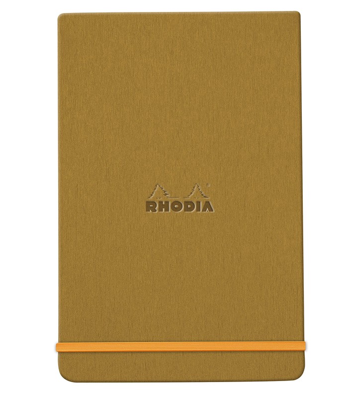 Carnet 14.8x21cm rhodiarama gold 192 pages R.194370C  XXX