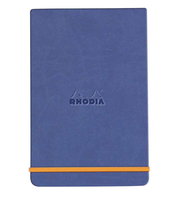 Carnet 9x14cm rhodiarama saphir 192 pages R.194360C   XXX
