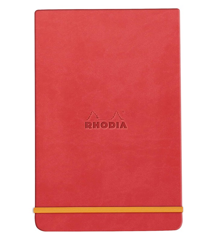 Bloc notes 9x14cm rhodiarama corail 192 pages R.194367C  XXX
