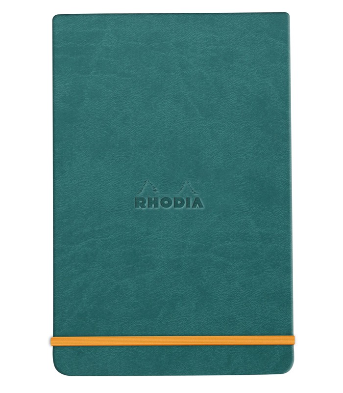 Bloc notes 14.8x21cm rhodiarama paon 192 pages R.194387C   XXX