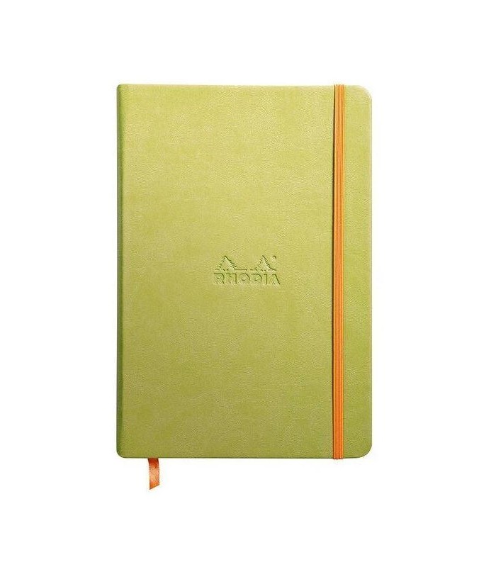 Carnet 14.8x21cm rhodiarama anis 192 pages R.118746C  XXX 
